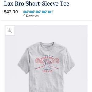Lax Bro Short-Sleeve Tee, NWT, size XL